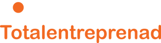 SveByggs logga i vit och orange text